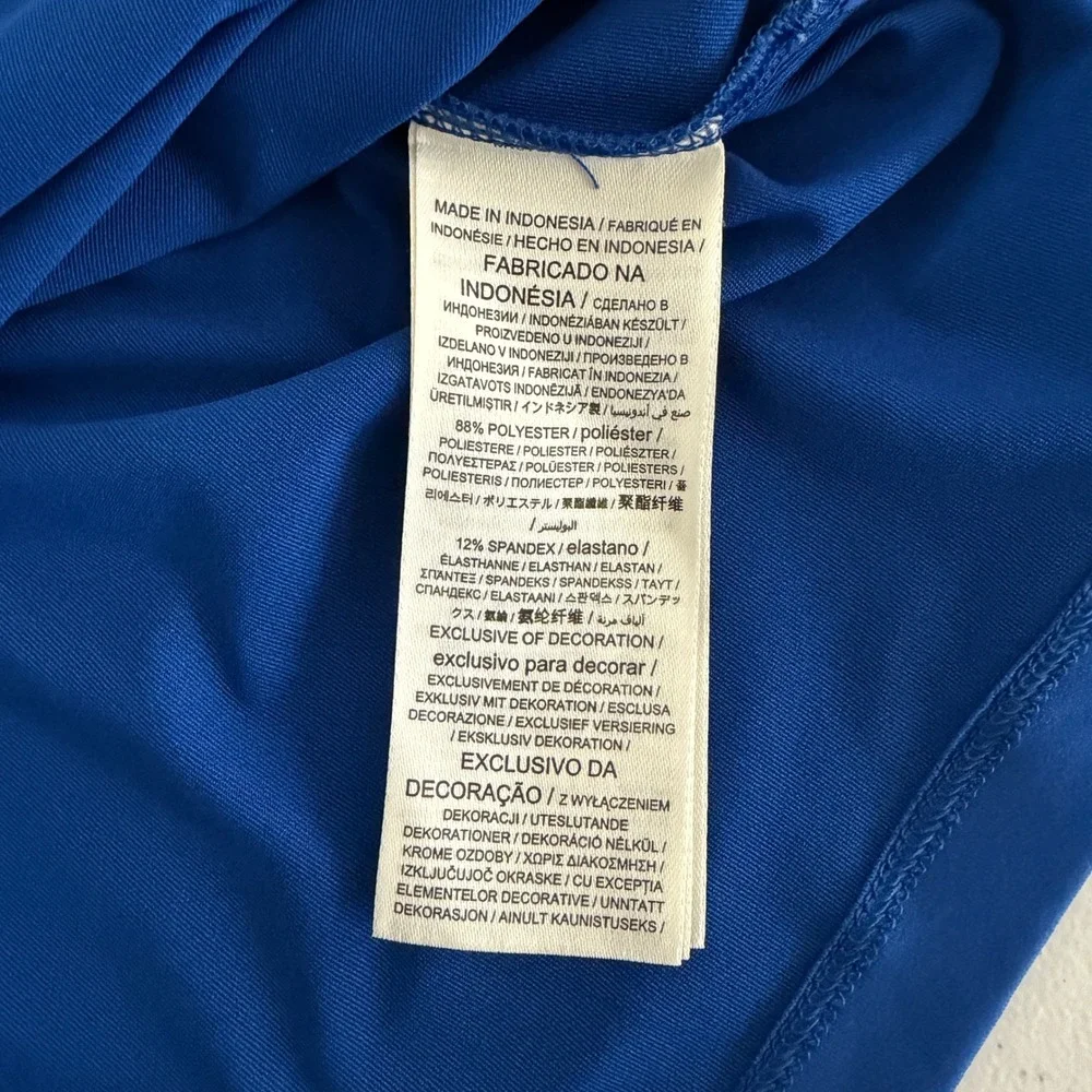 Nike Indianapolis Colts Dri-FIT Polo Shirt Mens‎ Medium Blue White Striped NFL